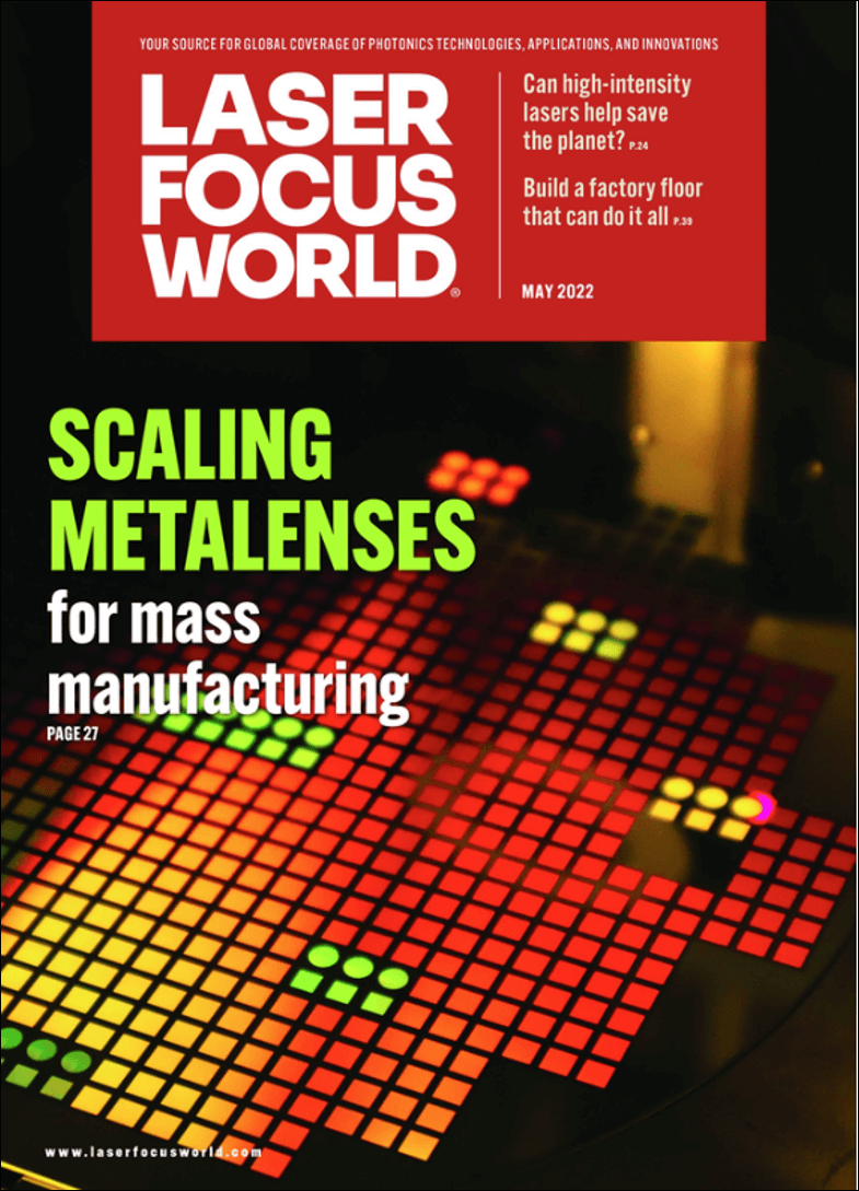 Scaling metalenses for mass manufacturing Laser Focus World