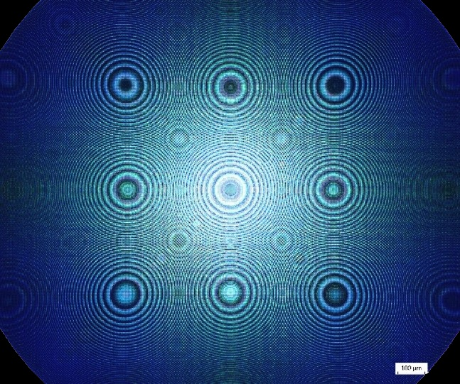Diffractive Optical Elements NIL Technology single surface DOE fan-out